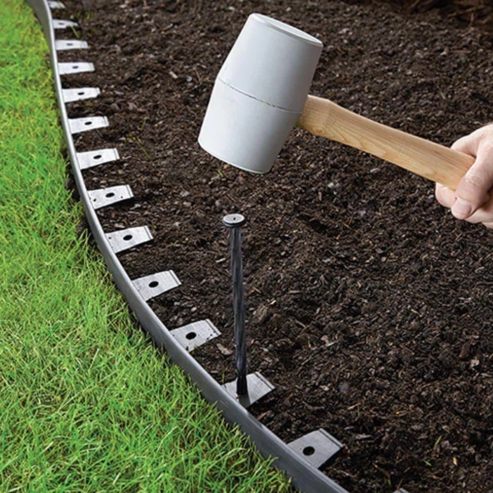 Vigoro 20 ft. No-Dig Landscape Plastic Edging Kit - Image 4