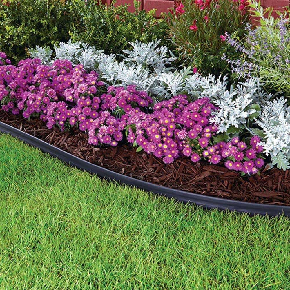 Vigoro 20 ft. No-Dig Landscape Plastic Edging Kit - Image 2