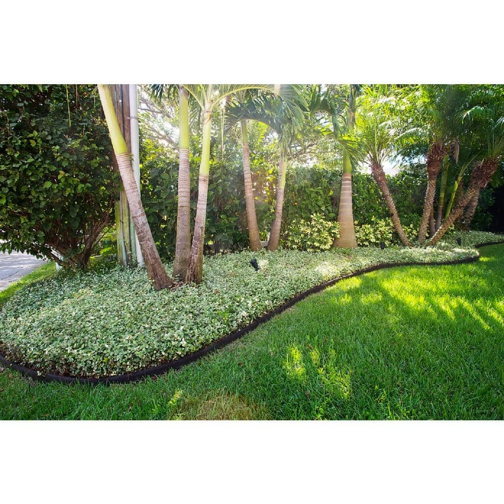 Vigoro EcoBorder 4 ft. Black Rubber Landscape Edging (Single) - Image 8