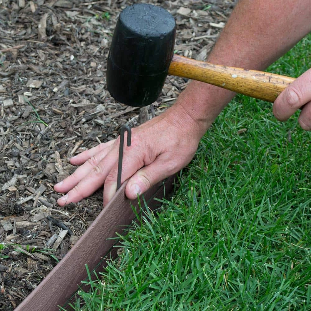 Vigoro 20 ft. Premium Brown Composite Edging - Image 2