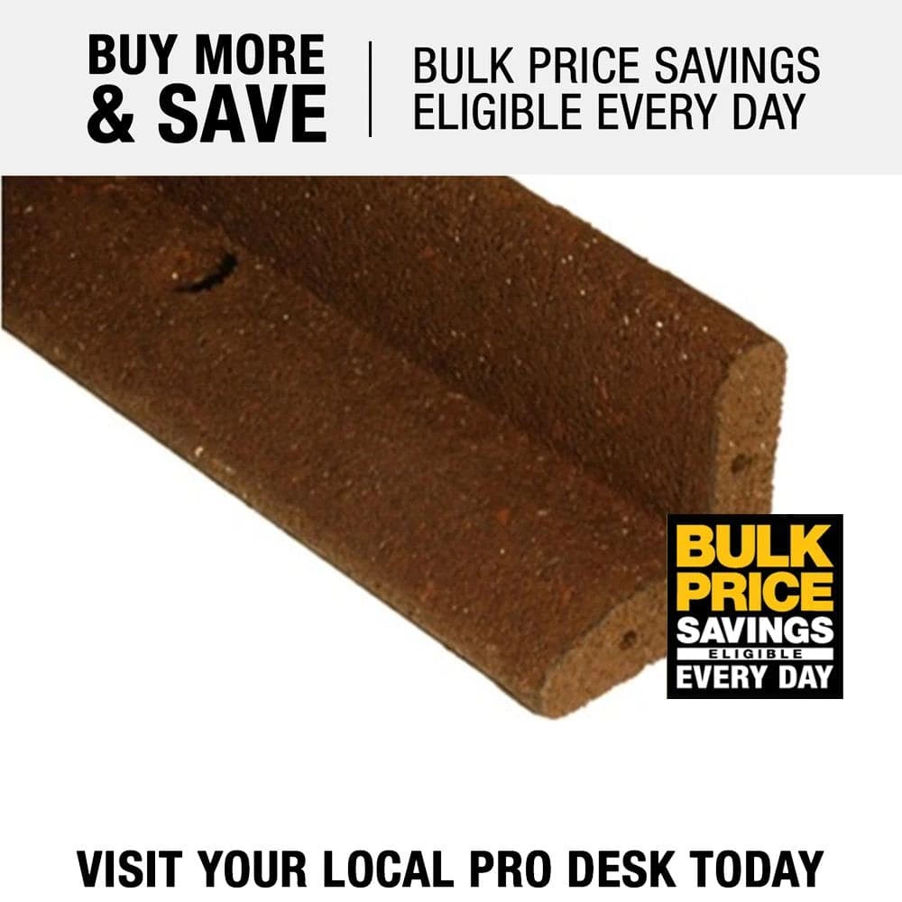 Vigoro EcoBorder 4 ft. Brown Rubber Landscape Edging (6-Pack) - Image 7