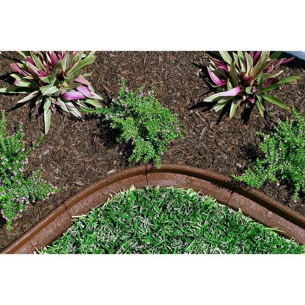 Vigoro EcoBorder 4 ft. Brown Rubber Landscape Edging (6-Pack) - Image 10