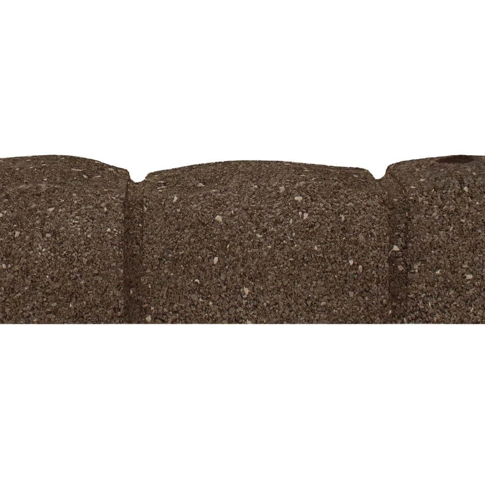Vigoro Roman Stone 4 ft. Earth Rubber Garden Edging - Image 5