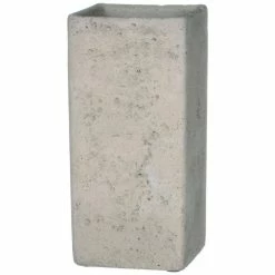 SULLIVANS Gray Cement Square Planter