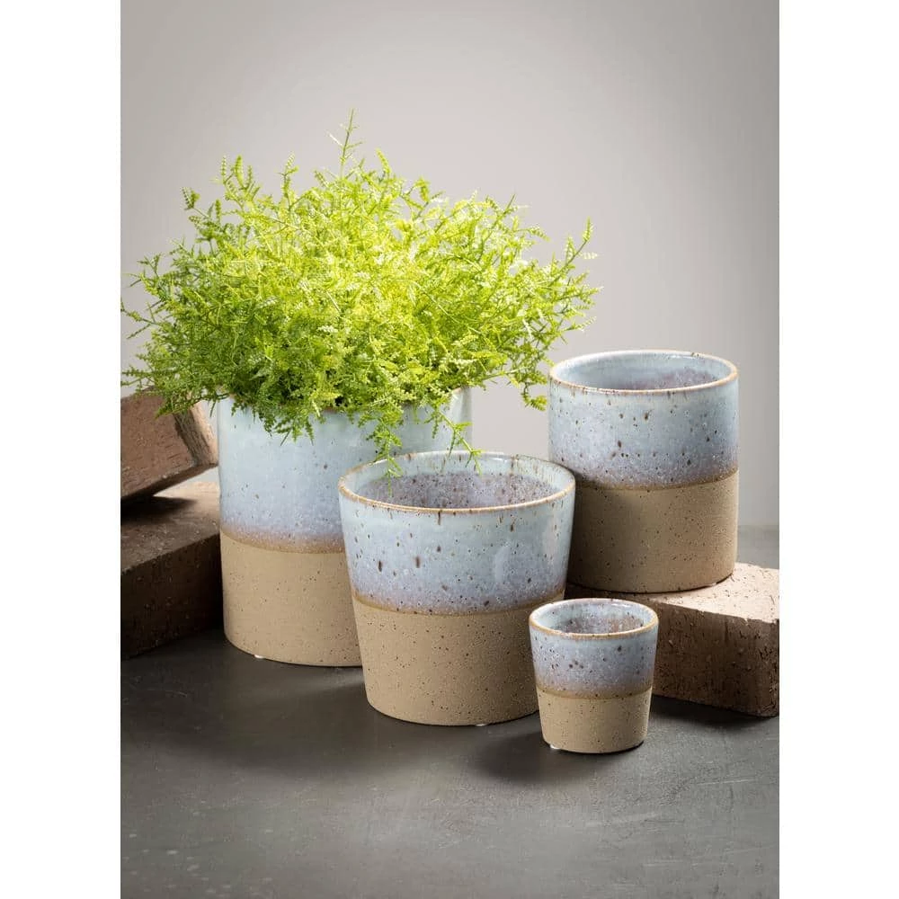 SULLIVANS Multi-Color Ceramic Planter (Set of 2) - Image 2