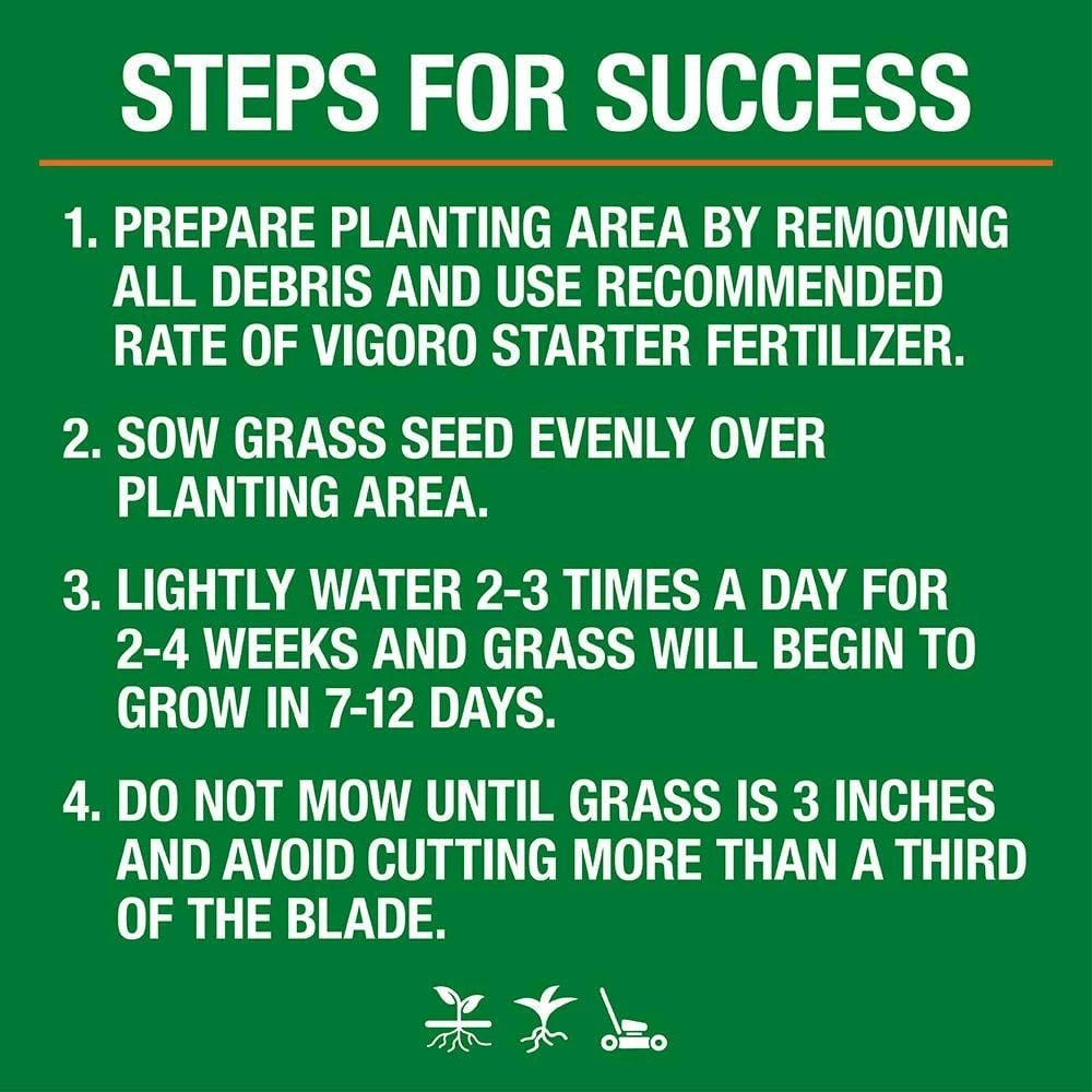 Vigoro 7 lbs. Sun and Shade Grass Seed Mix with Water Saver Seed Coating - Image 7