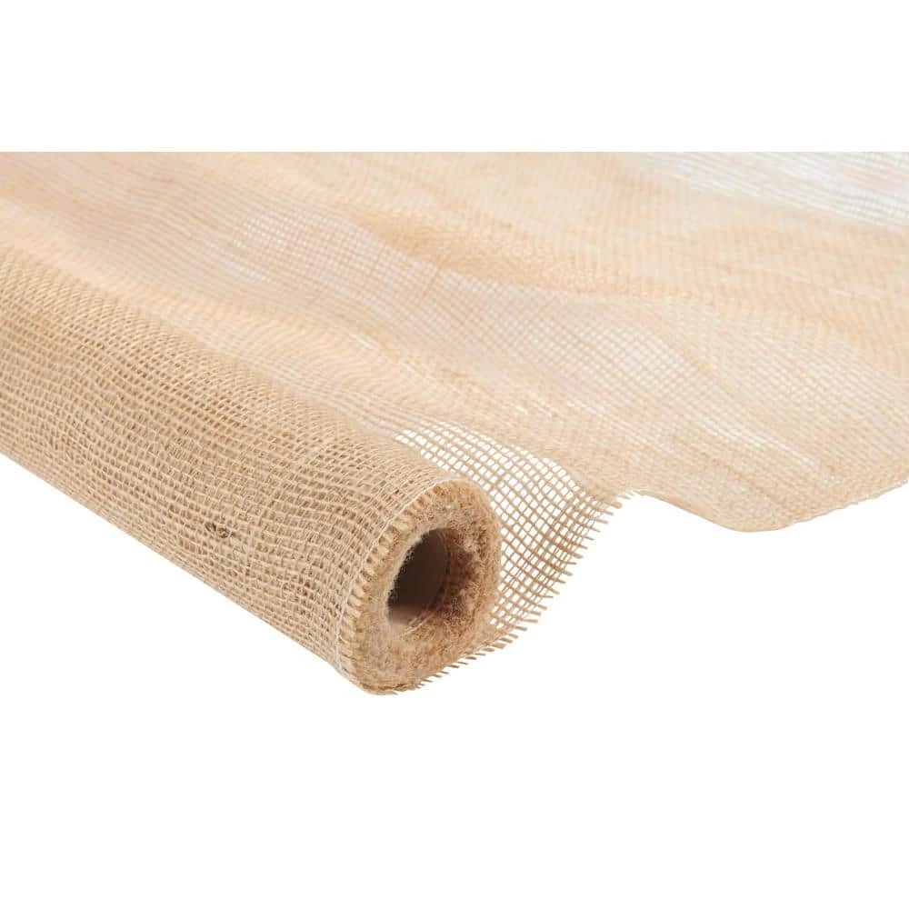 Vigoro 3 ft. x 24 ft. 100% Natural Burlap Landscape Fabric (2-Pack) - Image 2