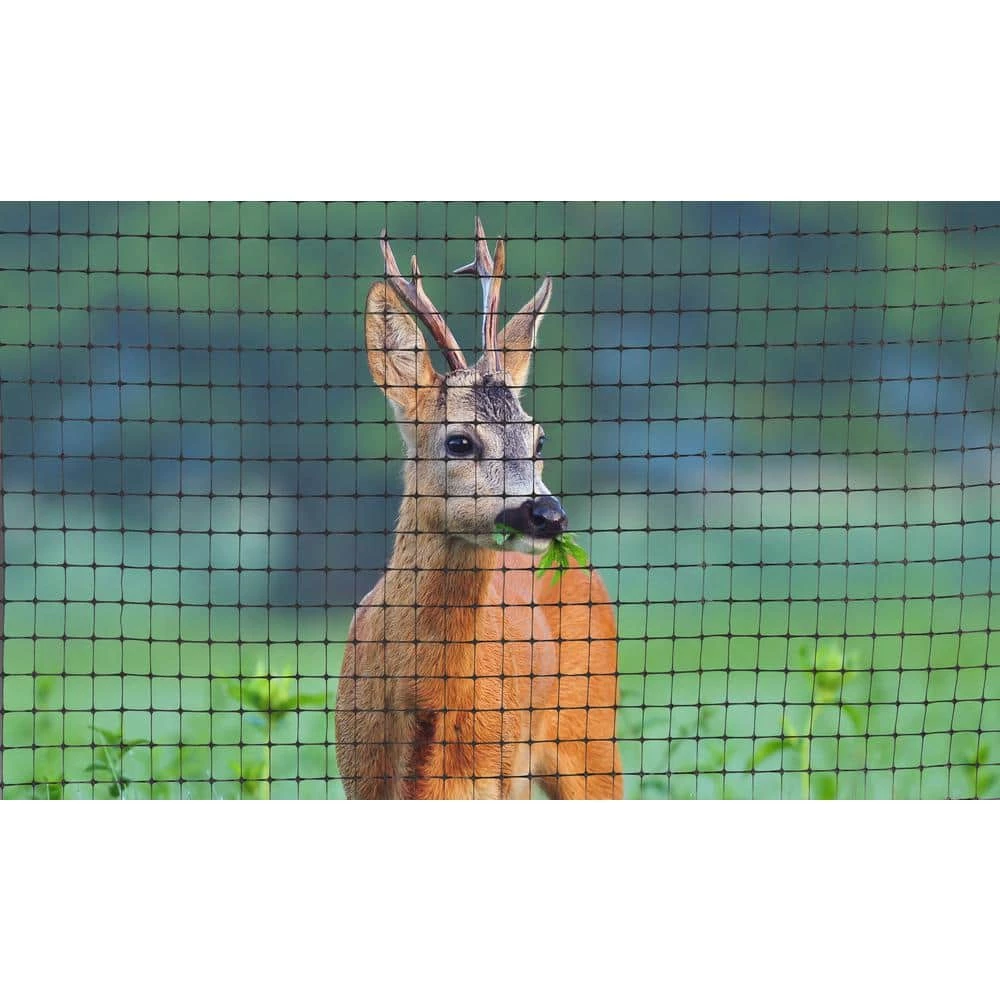 Vigoro 7 ft. x 100 ft. Polypropylene Deer Block Netting Barrier, UV Treated (5-Pack) - Image 3