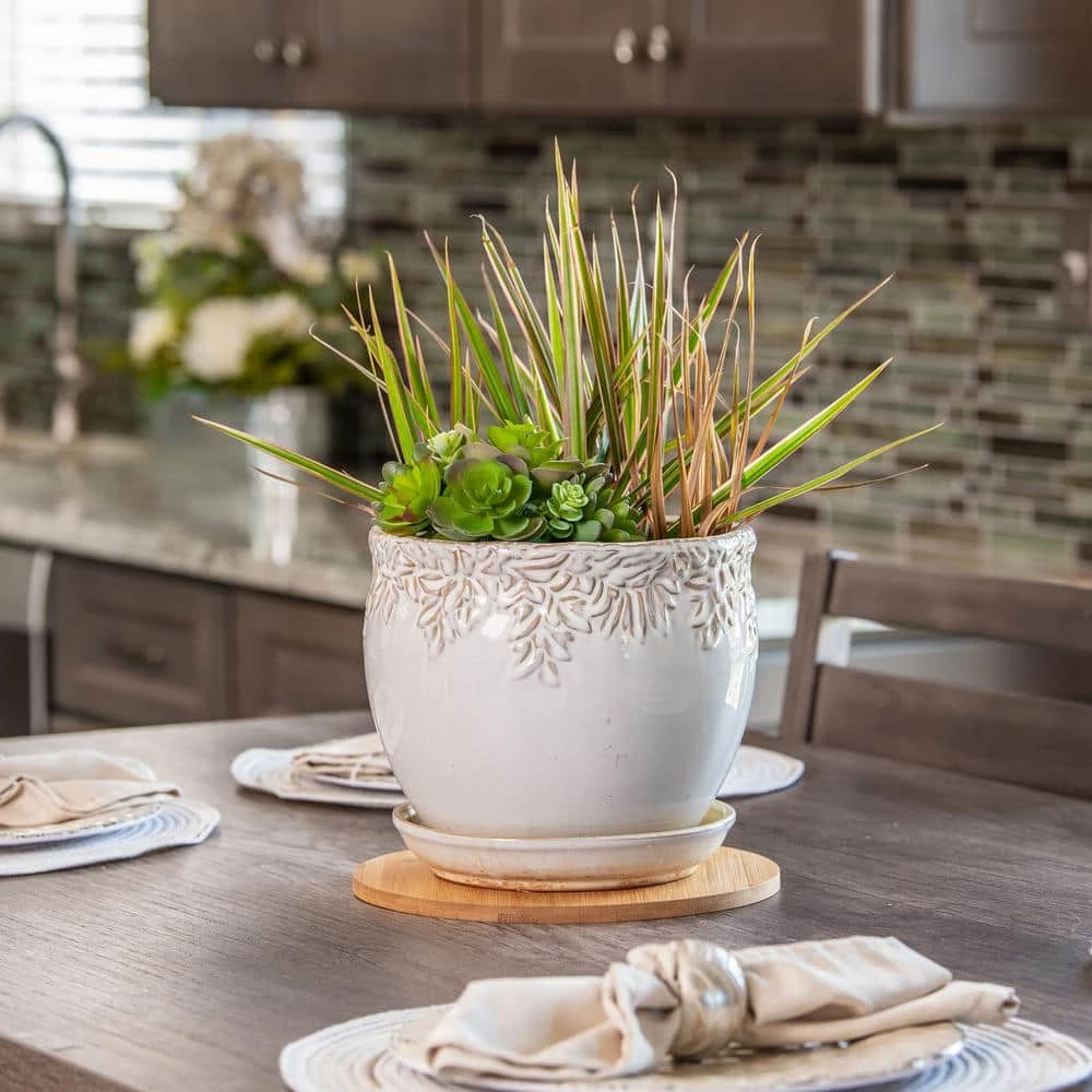 Vigoro 10 in. Bamboo Plant Saucer - Image 5