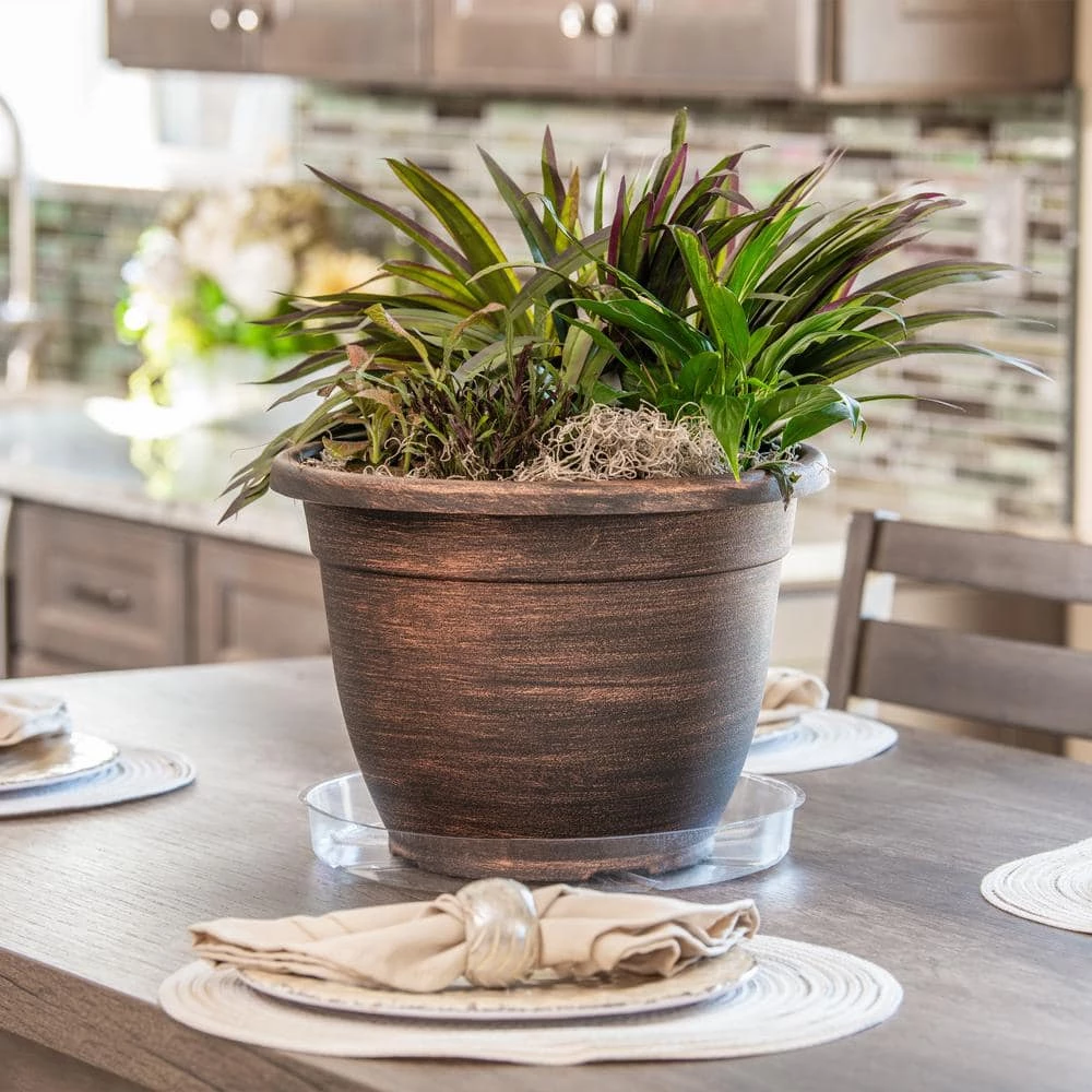 Vigoro 12 in. Plastic Plant Saucer - Image 2