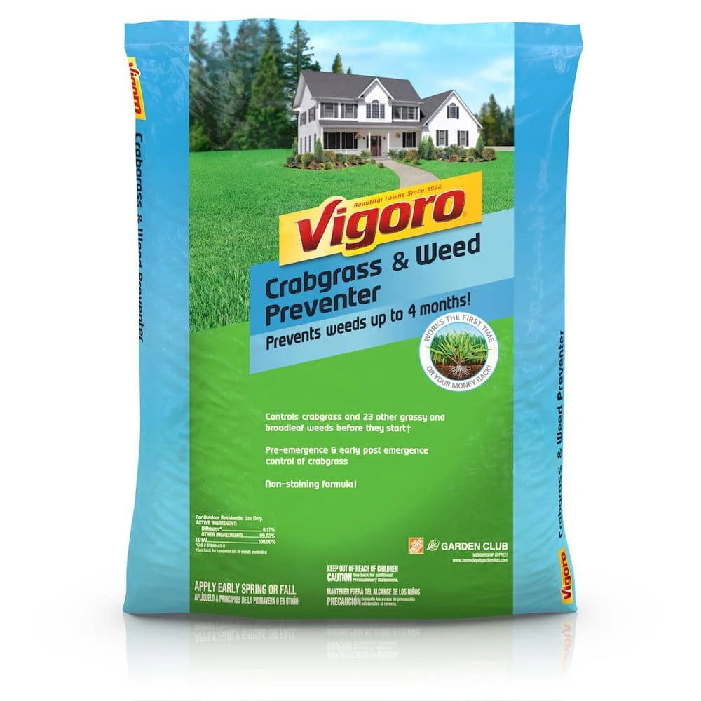 Vigoro 17 lbs. 5,000 sq. ft. Crabgrass and Grassy Weed Preventer